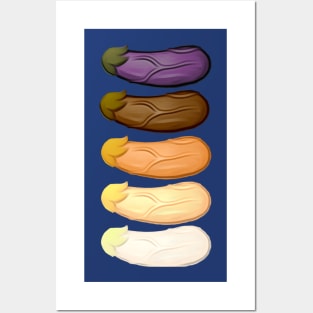 Eggplants Posters and Art